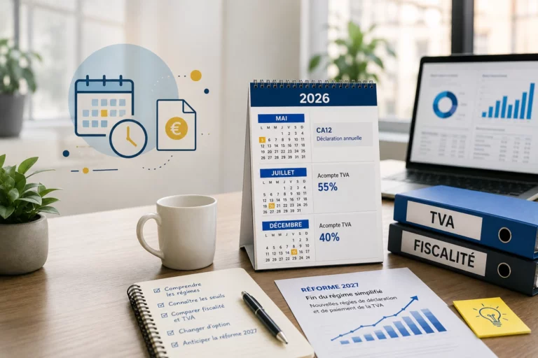 date limite de déclaration de TVA au régime simplifié