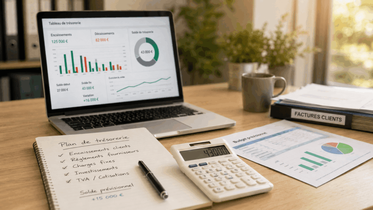 Plan de trésorerie et santé financière de votre entreprise
